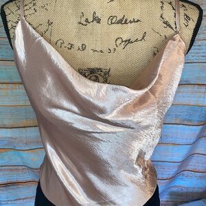 TCEC Metallic Pink Bodysuit size Medium